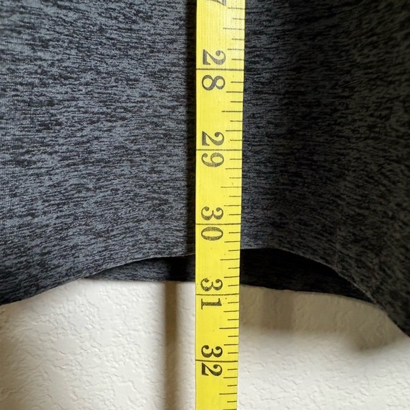 Beyond Yoga Spacedye Black Mini Skort Dress. Elastic Shoulder Straps, Shelf Bra. - Picture 8 of 15